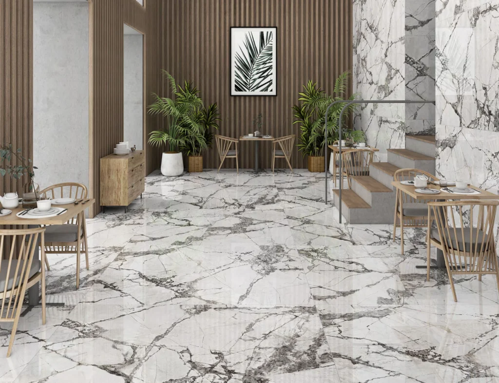 Transforma tu Espacio con Azulejos de Porcelana con Aspecto a Mármol: Lujo Asequible Redefinido